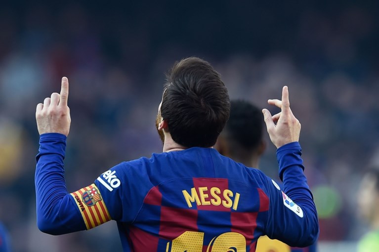 Een, twee, drie, vier: Lionel Messi maakt het Barcelona wel héél makkelijk tegen staartploeg Eibar