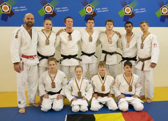 10 BK-medailles voor Judoclub Herzele