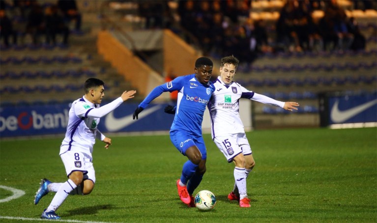 Yari Verschaeren speelde eerste minuten in 2020 met Anderlecht (wel nog bij de beloften)