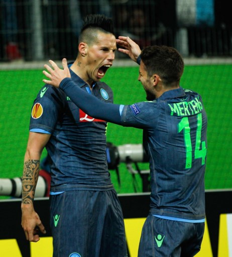 <I>Finalmente</I>! Dries Mertens evenaart clubrecord met 121e doelpunt voor Napoli, maar valt dan geblesseerd uit