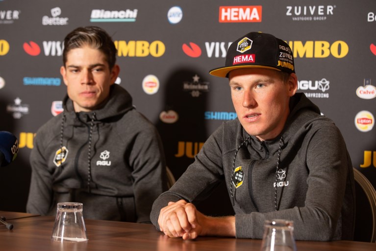 Wout van Aert niet zonder ambitie in de Omloop Het Nieuwsblad: “Ik start nooit om de hoop te vullen”