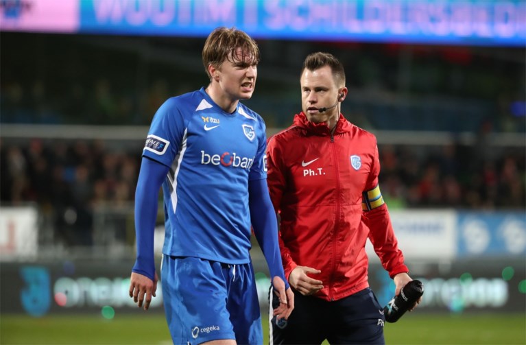 Pech voor KRC Genk: seizoen is nu al voorbij voor middenvelder Kristian Thorstvedt