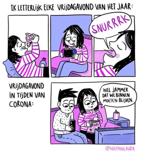 Zelfs In Tijden Van Corona Is Het Lachen Ons Niet Vergaan D