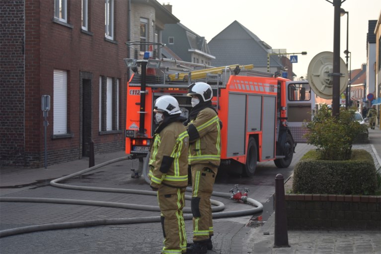 Stookruimte vernield door brand in Hooglede