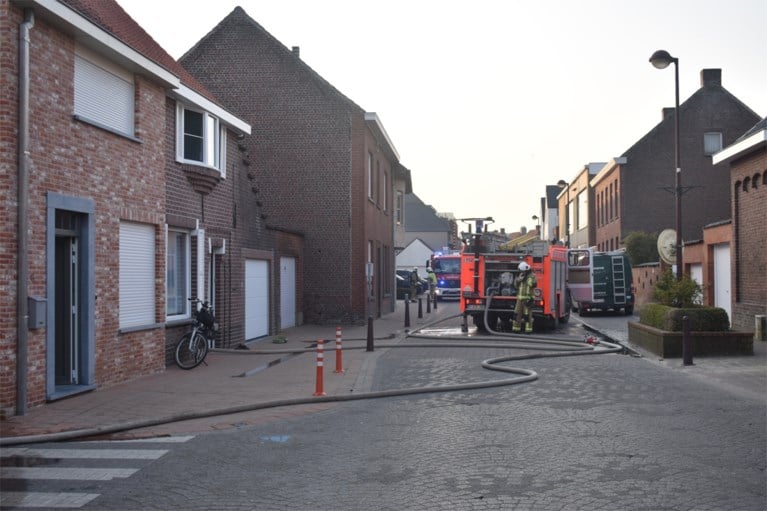 Stookruimte vernield door brand in Hooglede