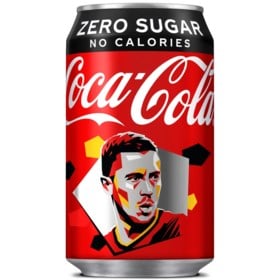 Geen EK 2020, maar Coca-Cola pakt toch uit met… Hazard-blikjes