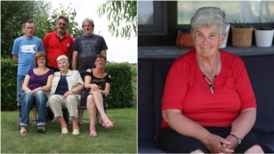 Familie Suzanne Hoylaerts (90) krijgt fanmail van over heel ...