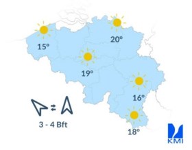 De verleiding wordt groot: aangename zomerdagen met 20 graden in zicht