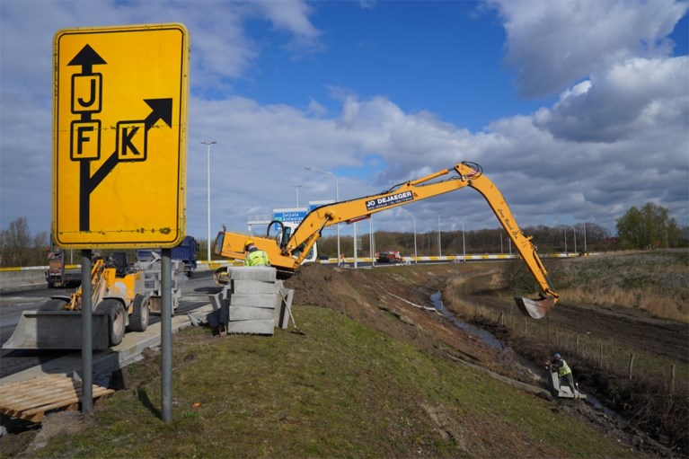 “Gelukkig kan dit nu er minder verkeer is”