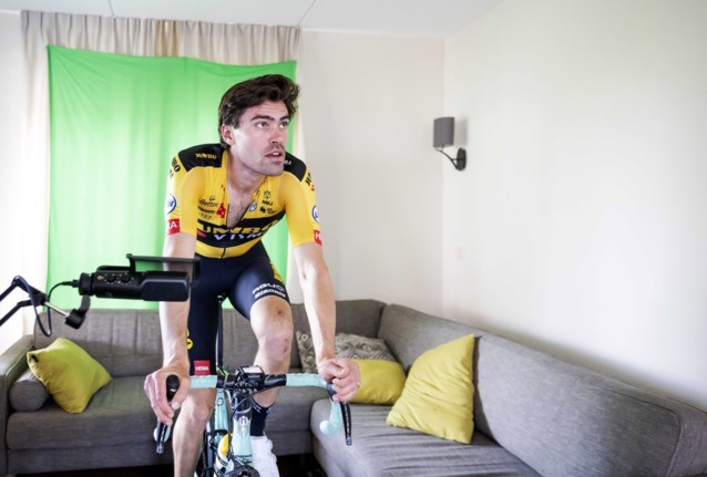 Tom Dumoulin niet wild van virtueel koersen: "Wout van ...