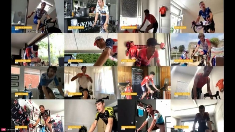 Rohan Dennis rijdt eerste Belg op 6 minuten en wint slotrit virtuele Ronde van Zwitserland: 'Niet zonder pijn, maar daar hou ik van'