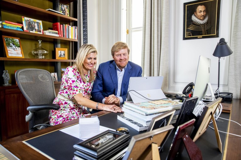 Koning Willem-Alexander en Máxima vieren Koningsdag… in hun woning