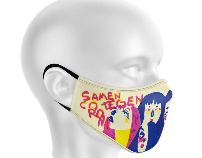 De leukste mondmaskermode van eigen bodem