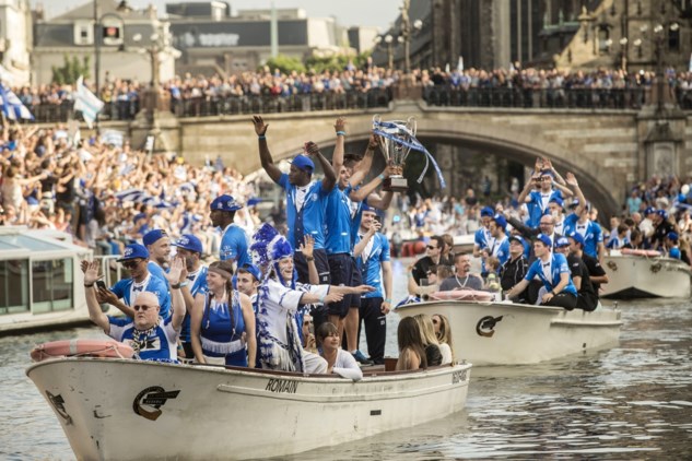 Vijf Jaar Geleden Werd Kaa Gent Kampioen Dat Feest Blijft Gent Het Nieuwsblad Mobile