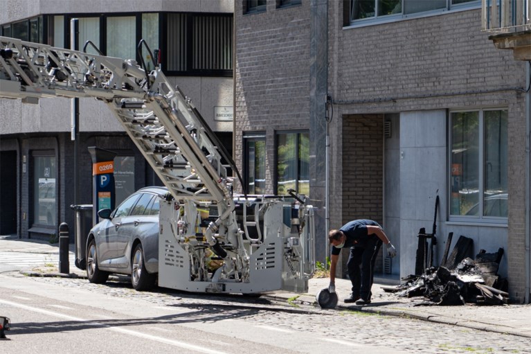 Zetel in brand in appartementsgebouw aan de Zuid
