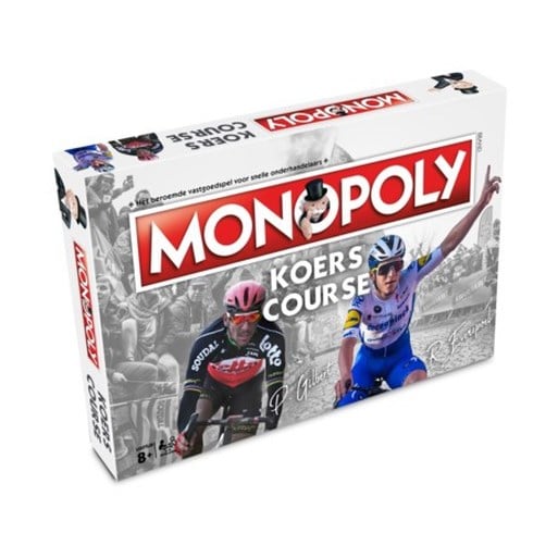 De Muur van Geraardsbergen is de populairste passage uit het wielervoorjaar en dus de duurste op het bord van Monopoly Koers