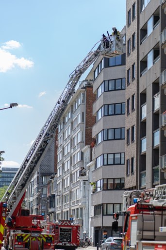 Zetel in brand in appartementsgebouw aan de Zuid