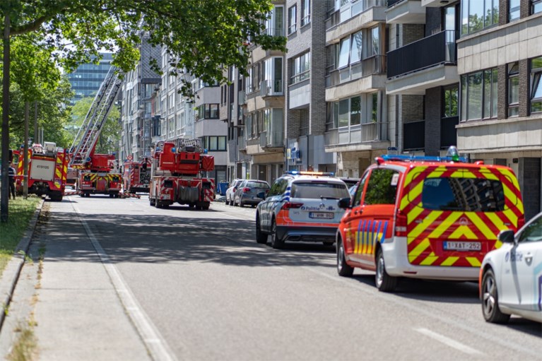 Zetel in brand in appartementsgebouw aan de Zuid