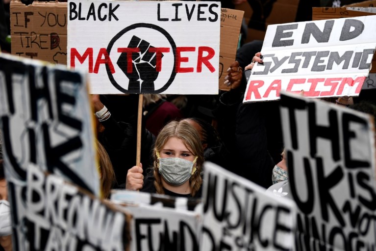 OVERZICHT. ‘Black Lives Matter’-betogingen in Antwerpen, Luik, Sydney, Parijs, Berlijn, Londen, Manchester...