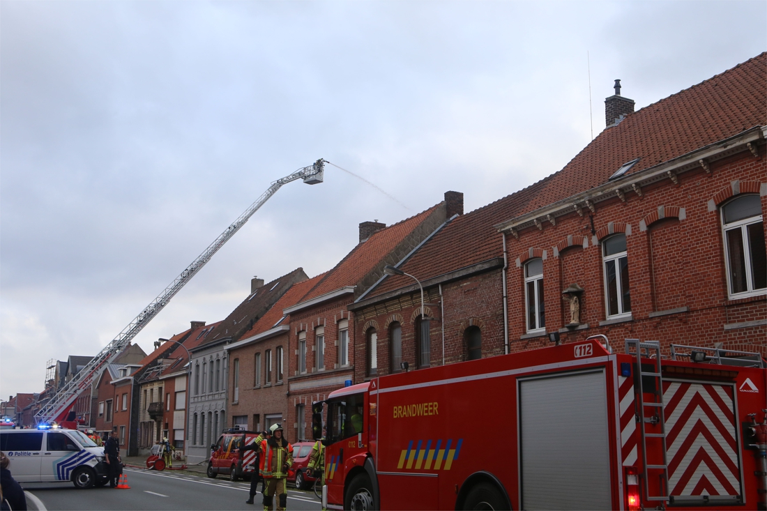 Zware Brand Legt Opslagplaats In De As (Kortrijk) | Het Nieuwsblad