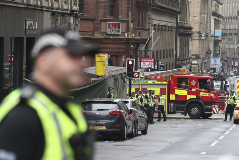 Steekpartij in centrum van Glasgow: zes gewonden, dader doodgeschoten door politie