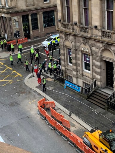 Steekpartij in centrum van Glasgow: zes gewonden, dader doodgeschoten door politie