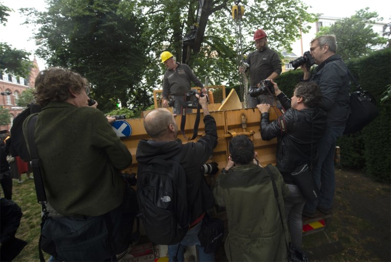 Standbeeld van Leopold II weggehaald in Gent
