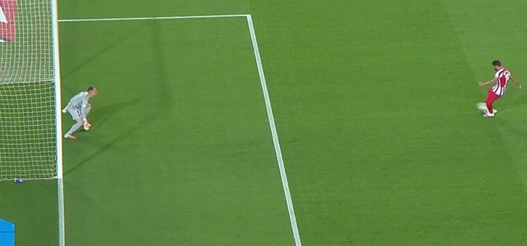 Heisa in Spanish topper: Carrasco enforces penalty after fantastic run, Atlético can try twice from the VAR