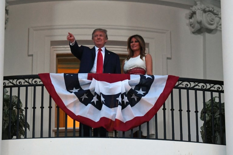 Donald Trump claimt “overwinning” op coronavirus: “De vlammen zijn gedoofd”