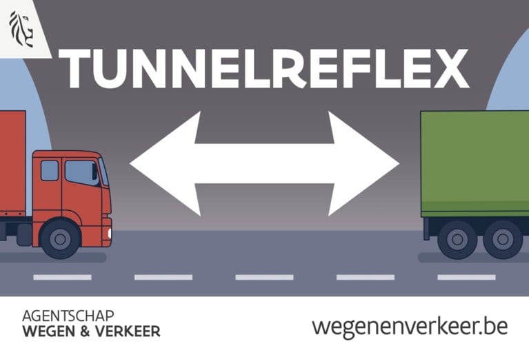 Nieuwe campagne moet tunnelreflex aanleren