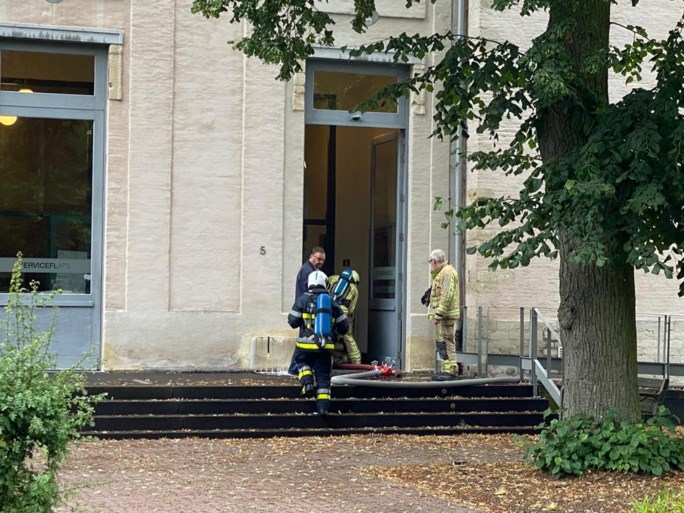 Serviceflats abdij van Hemiksem ontruimd door kamerbrand
