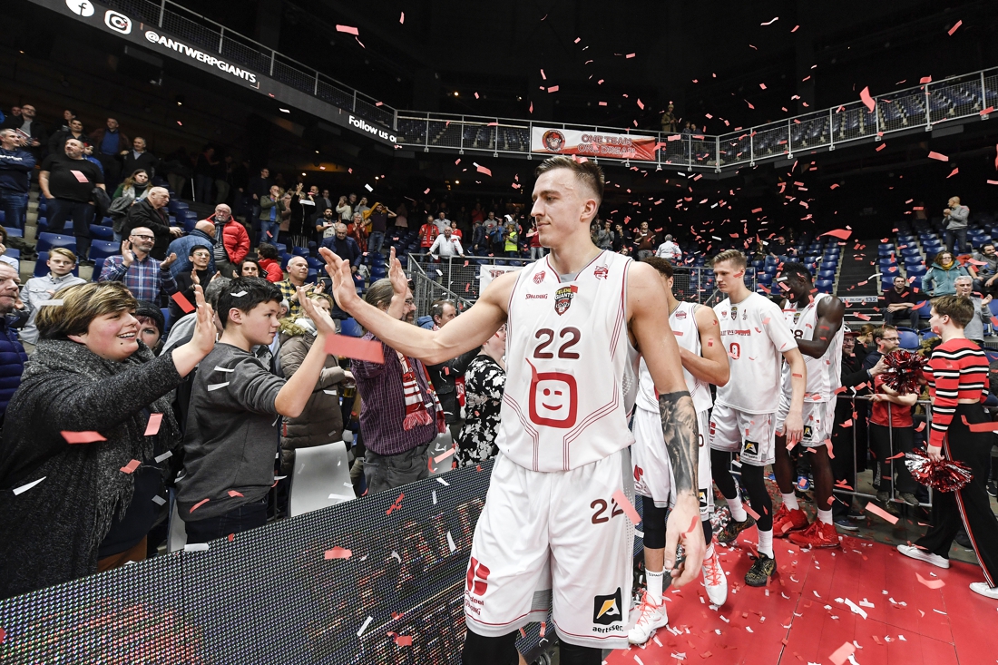 Bekerwinnaar Telenet Giants Antwerp opent EuroCup tegen Krasnodar