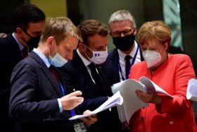 “Deal!” Net voor record langste EU-top ooit compromis over ‘maar’ 390 in plaats van 500 miljard euro subsidies