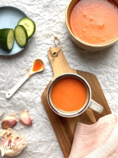 Foodbloggers presenteren hun favoriete zomergerecht: gazpacho van Be Fit Be Awesome