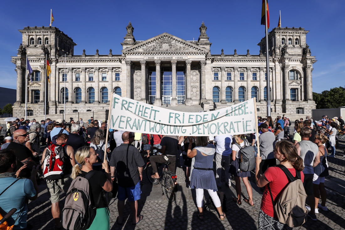 Berlijn maakt zich op voor verschillende protesten tegen coronamaatregelen: 22.000 betogers verwacht