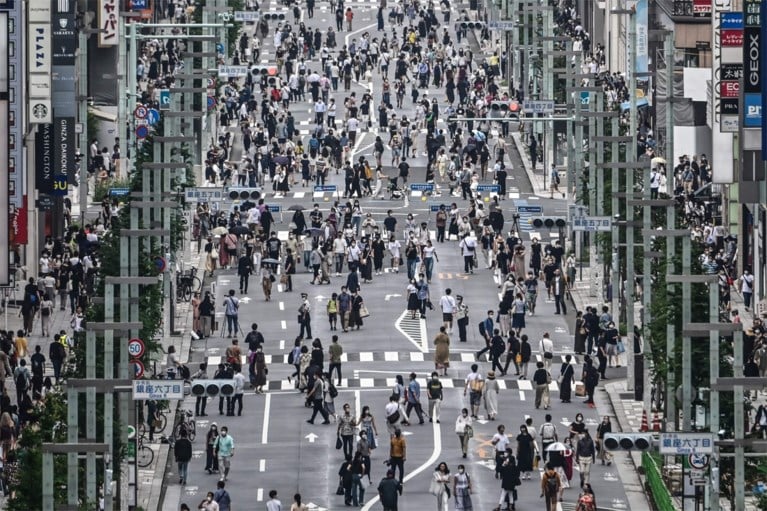 Japan had het virus onder controle dankzij “economisch model”, maar nu slaat corona er net harder toe