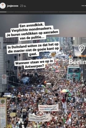 Josje Huisman roept op tot revolutie in Antwerpen