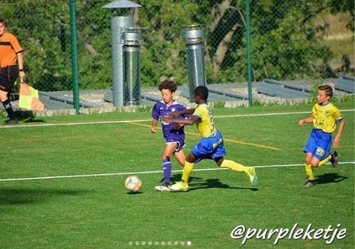 Twaalfjarige zoon van ‘bad boy’ Nicolas Anelka speelt mee bij Anderlecht