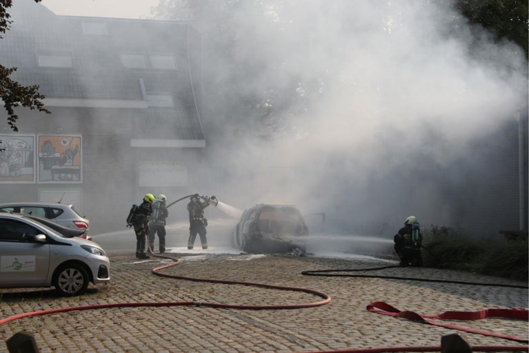 Auto uitgebrand door technisch defect