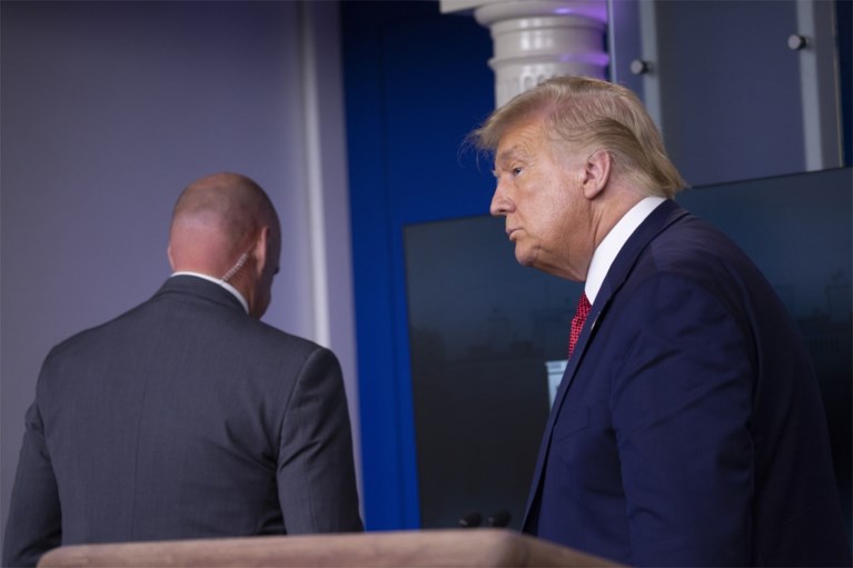 Schietpartij aan Witte Huis: president Trump onderbreekt abrupt persconferentie
