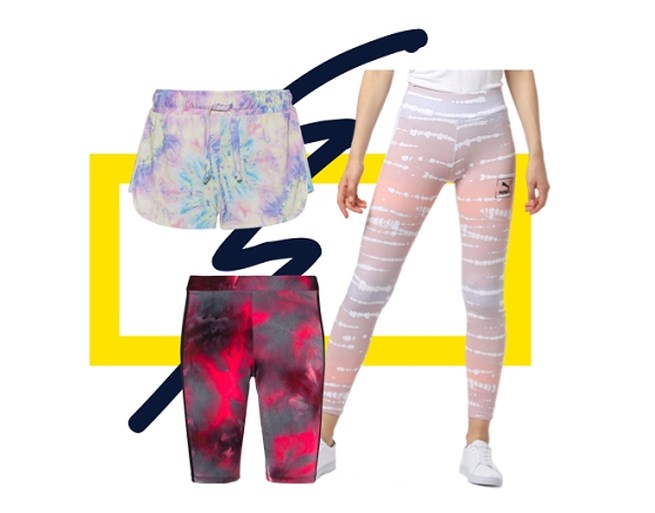 De sportkledingtrends van 2020: tie dye, oranje en korte trainingsjasjes