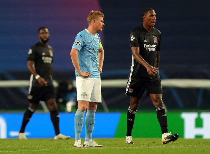 Stunt van formaat: Lyon kegelt Manchester City en Kevin De Bruyne uit Champions League