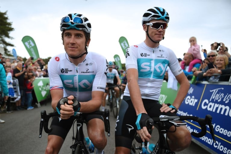 Chris Froome en Geraint Thomas mogen het in de Tirreno-Adriatico proberen als troostprijs