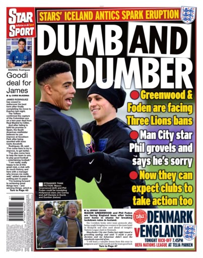 Engelse tabloids hebben vette kluif aan internationals met IJslandse dames op hotelkamer: “Dumb and Dumber”