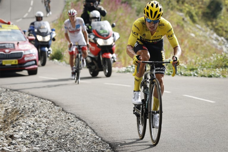 Alleen pech kan Primoz Roglic nog van geel in Parijs houden: “Job done? Het zwaarste is wel achter de rug”