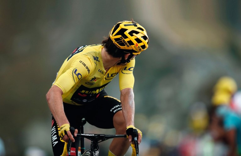 Alleen pech kan Primoz Roglic nog van geel in Parijs houden: “Job done? Het zwaarste is wel achter de rug”