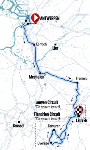 Parcours wegrit op WK wielrennen Flanders 2021 belooft “Flandrien-gevoel” in Leuven én Druivenstreek: iets voor klassieke renners