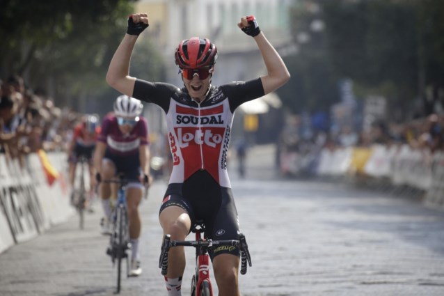 Prijs voor Lotte Kopecky in Giro Rosa, Belgische vertrekt ...