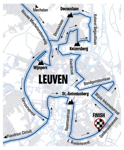 Parcours wegrit op WK wielrennen Flanders 2021 belooft “Flandrien-gevoel” in Leuven én Druivenstreek: iets voor klassieke renners