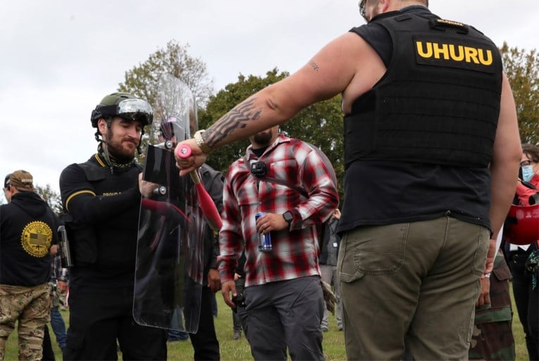 Vrees voor gewelddadige confrontaties in Portland nadat rechtse groeperingen samenkomen voor rally